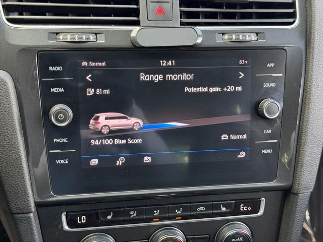 2019 Volkswagen e-Golf SE