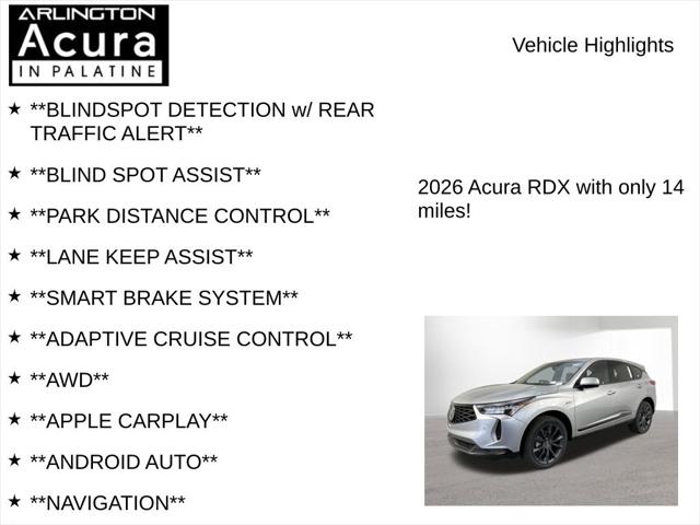 2026 Acura RDX A-Spec