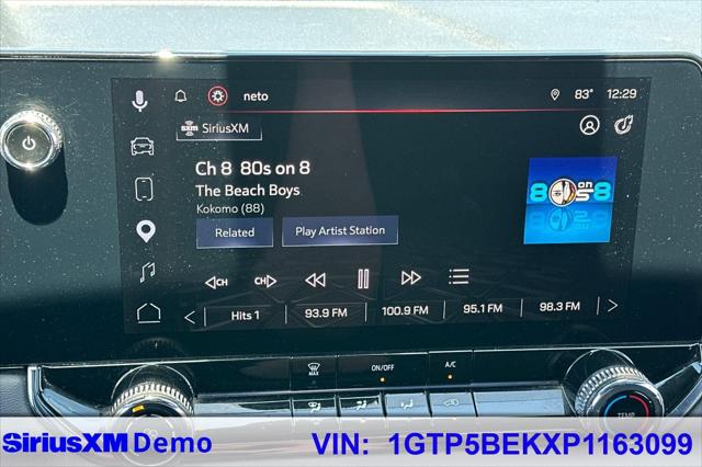2023 GMC Canyon 2WD Crew Cab Short Box Elevation