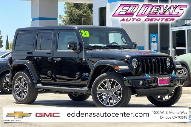 2023 Jeep Wrangler 4xe High Altitude 4x4 for sale in Dinuba, CA