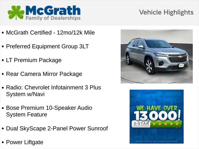2023 Chevrolet Traverse AWD LT Leather