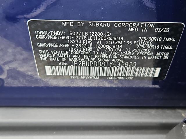 2026 Subaru Outback Limited