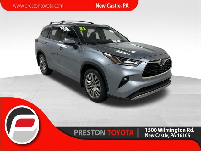 2021 Toyota Highlander Platinum 2021 Toyota Highlander Platinum