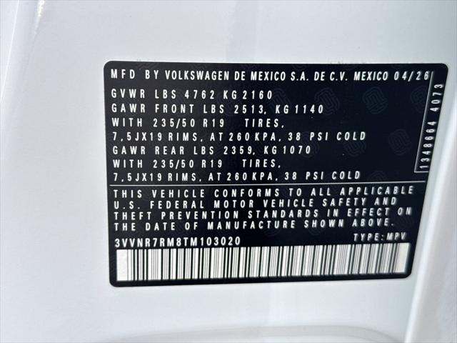 2026 Volkswagen Tiguan SE