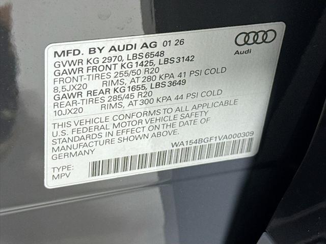 2027 Audi Q6 e-tron Premium Plus