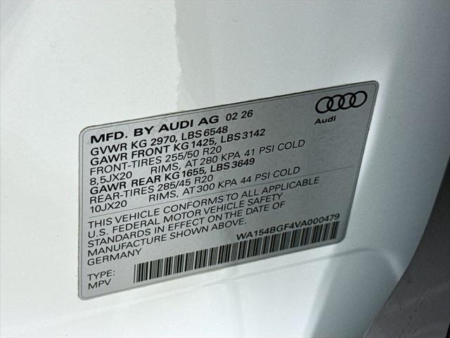 2027 Audi Q6 e-tron Premium Plus