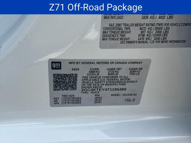 2026 Chevrolet Silverado 3500HD Crew Cab, Standard Bed, LT, 4WD