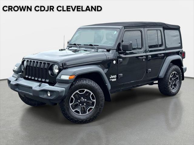 2018 Jeep Wrangler Unlimited Sport S 4x4 for sale in Mc Donald, TN