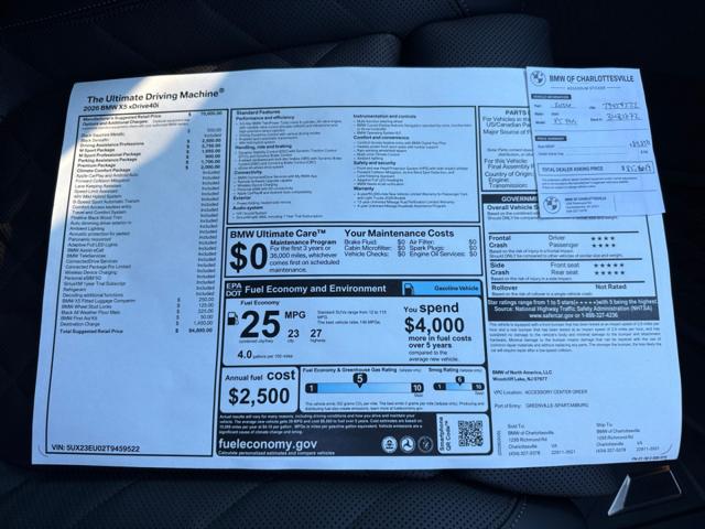 2026 BMW X5 xDrive40i