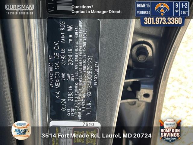 2024 Kia Forte LXS