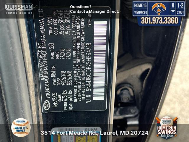 2025 Hyundai Tucson SEL