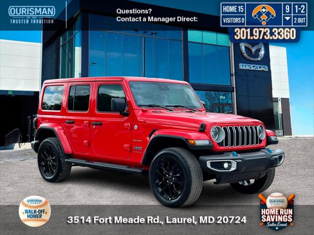 2024 Jeep Wrangler 4xe Sahara 4xe for sale in Laurel, MD