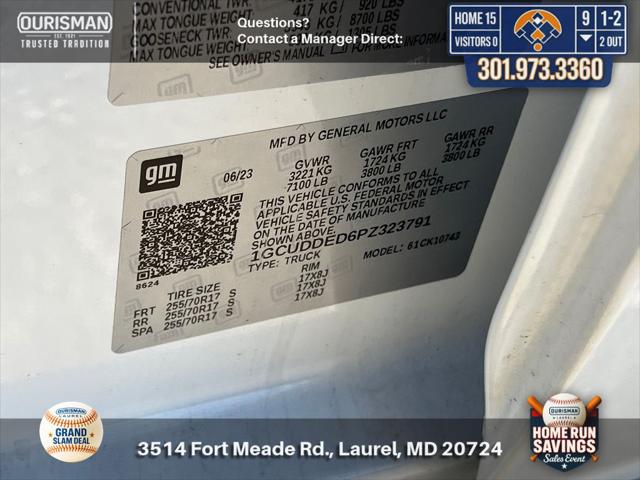 2023 Chevrolet Silverado 1500 4WD Crew Cab Standard Bed LT