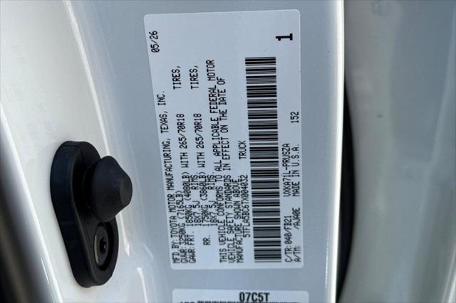 2026 Toyota Tundra SR5 CrewMax 6.5' Bed