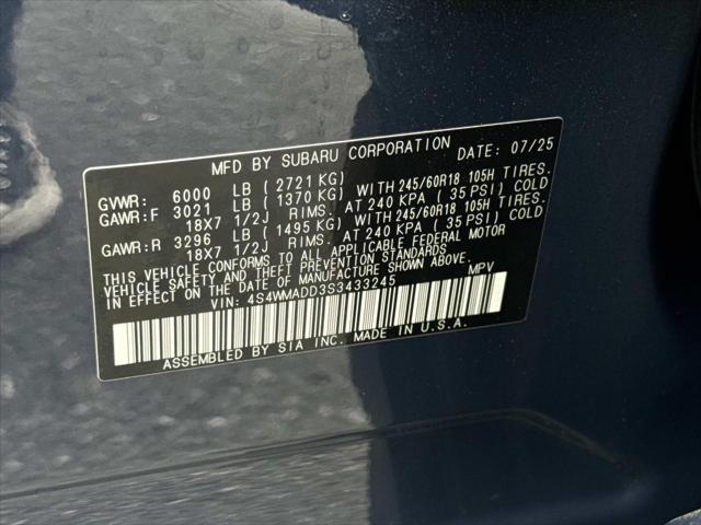 2025 Subaru Ascent Premium 7-Passenger