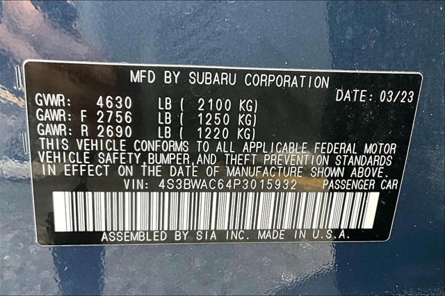 2023 Subaru Legacy Premium