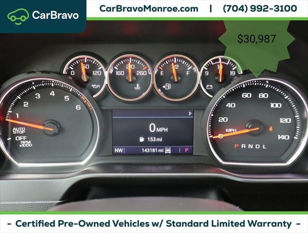 2021 Chevrolet Silverado 1500 4WD Crew Cab Short Bed LT Trail Boss