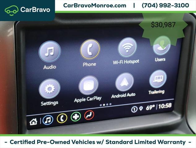 2021 Chevrolet Silverado 1500 4WD Crew Cab Short Bed LT Trail Boss