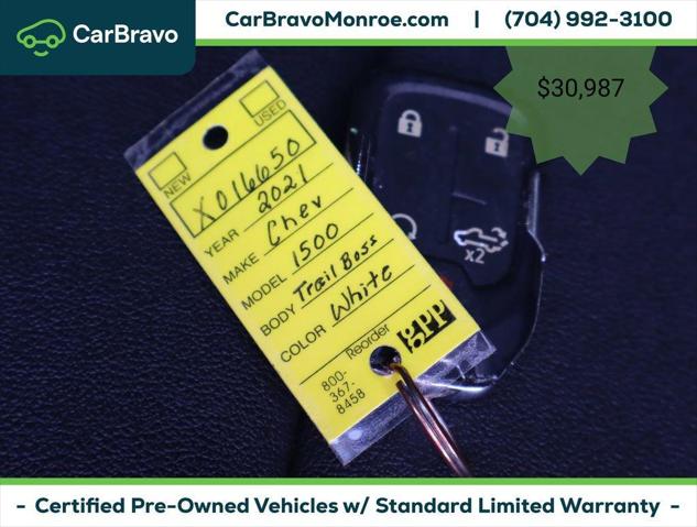 2021 Chevrolet Silverado 1500 4WD Crew Cab Short Bed LT Trail Boss