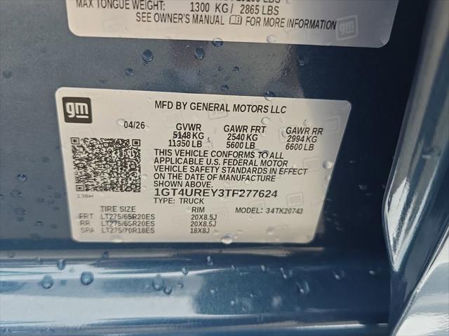 2026 GMC Sierra 2500HD Crew Cab, Standard Bed, Denali, 4WD