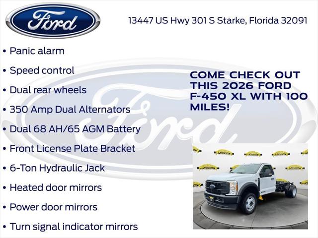 2026 Ford F-450 XL DRW 650A
