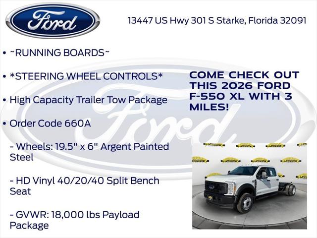2026 Ford F-550 XL DRW 660A