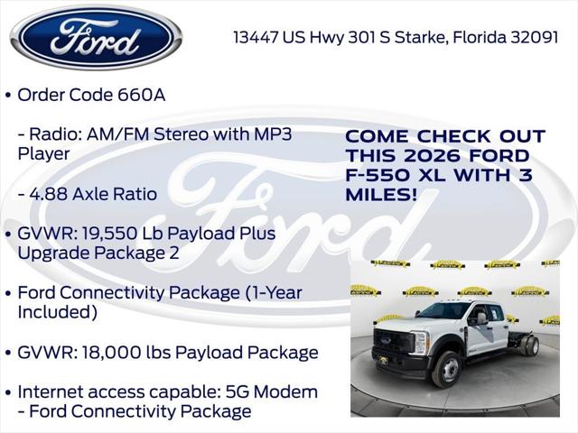2026 Ford F-550 XL DRW 660A
