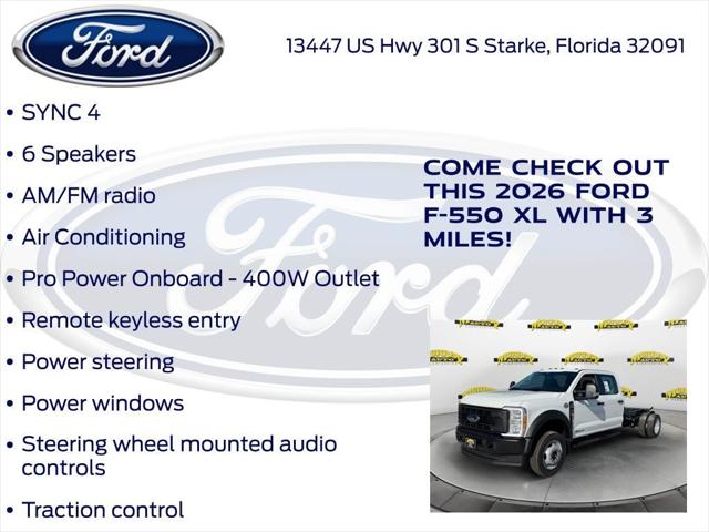 2026 Ford F-550 XL DRW 660A