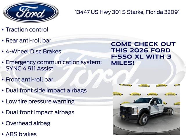 2026 Ford F-550 XL DRW 660A