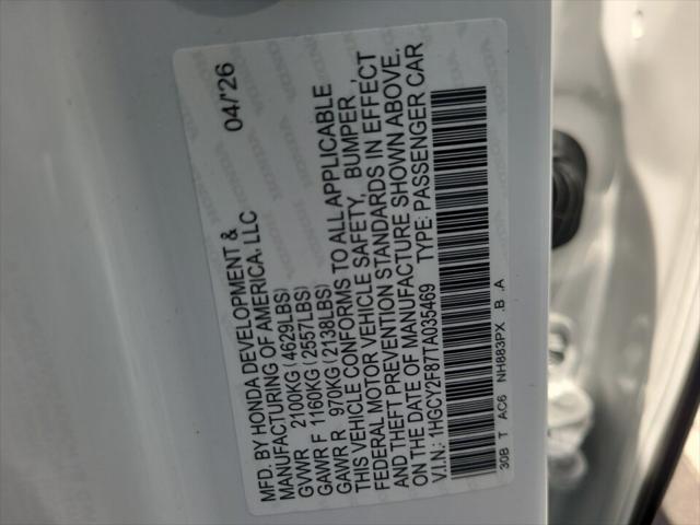 2026 Honda Accord Sedan Touring
