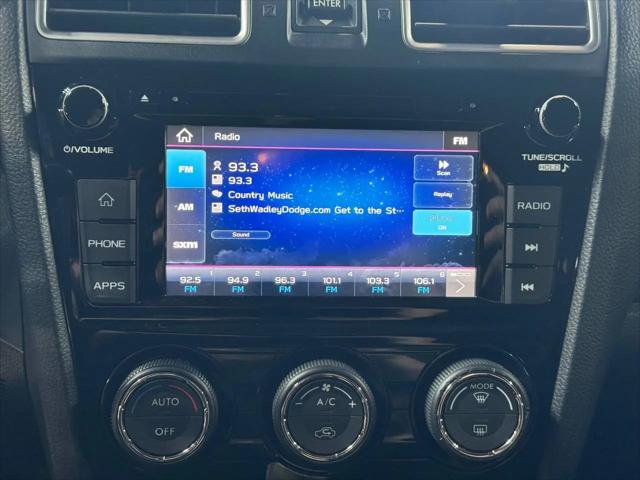 2019 Subaru WRX Manual