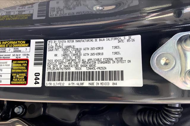 2026 Toyota Tacoma TRD Sport