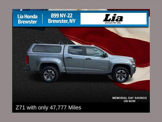 2022 Chevrolet Colorado 4WD Crew Cab Short Box Z71 for sale in Brewster, NY