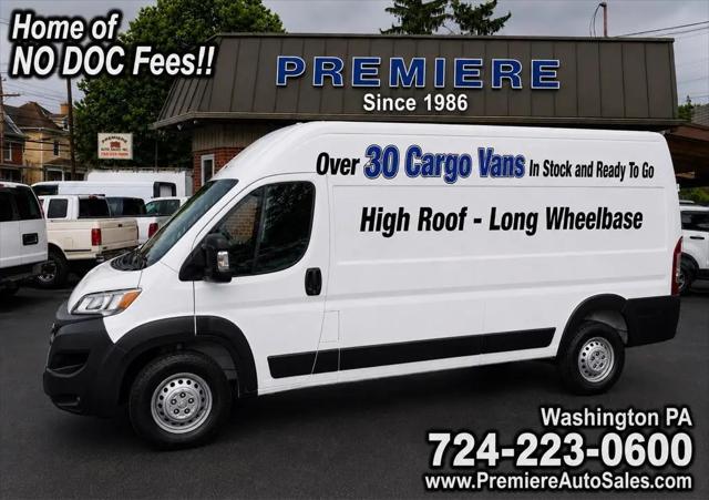 2024 Ram ProMaster 2500 Cargo Van Tradesman High Roof 159" WB w/Pass Seat for sale in Washington, PA