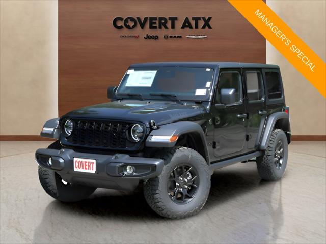2026 Jeep Wrangler 4-Door Willys 4x4 for sale in Austin, TX