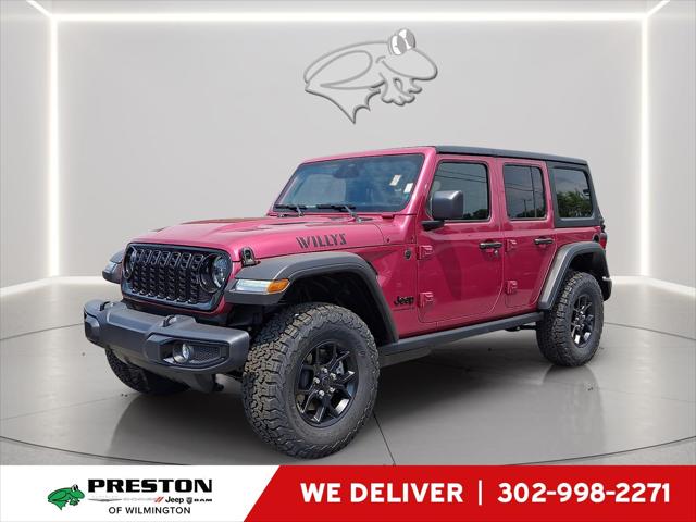 2026 Jeep Wrangler WRANGLER 4-DOOR WILLYS 2026 Jeep Wrangler WRANGLER 4-DOOR WILLYS
