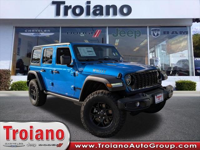 2026 Jeep Wrangler 4-Door Willys 4x4 for sale in Colchester, CT