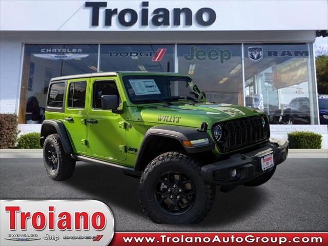 2026 Jeep Wrangler 4-Door Willys 4x4 for sale in Colchester, CT