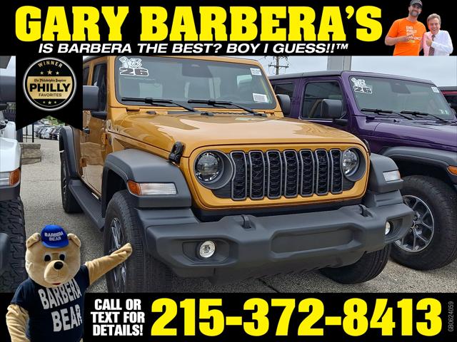 2026 Jeep Wrangler WRANGLER 4-DOOR SPORT S
