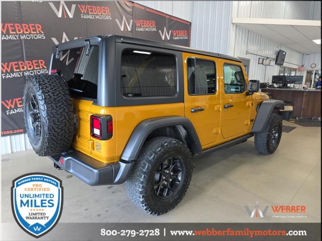 2026 Jeep Wrangler WRANGLER 4-DOOR WILLYS 2026 Jeep Wrangler WRANGLER 4-DOOR WILLYS