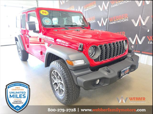 2026 Jeep Wrangler WRANGLER 4-DOOR SPORT S 2026 Jeep Wrangler WRANGLER 4-DOOR SPORT S