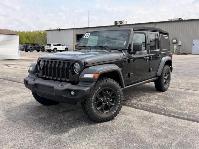 2020 Jeep Wrangler Willys 4x4 for sale in Monticello, IN