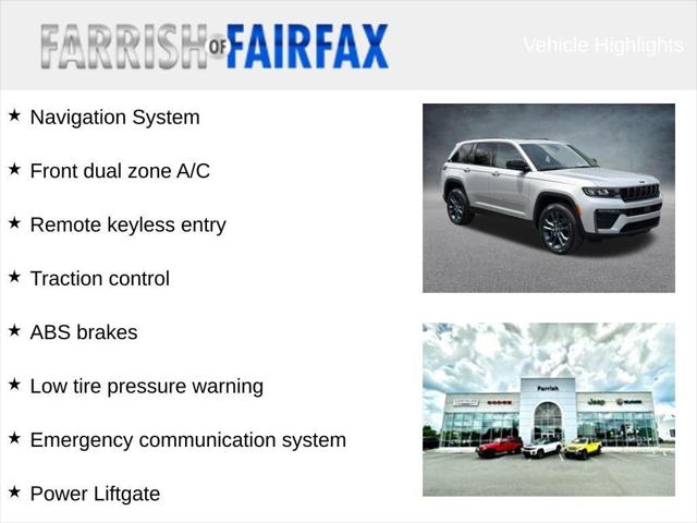 2026 Jeep Grand Cherokee GRAND CHEROKEE 85TH ANNIVERSARY EDITION 4X4 2026 Jeep Grand Cherokee GRAND CHEROKEE 85TH ANNIVERSARY EDITION 4X4