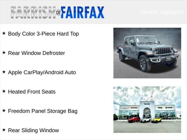 2026 Jeep Gladiator GLADIATOR SAHARA 4X4 2026 Jeep Gladiator GLADIATOR SAHARA 4X4