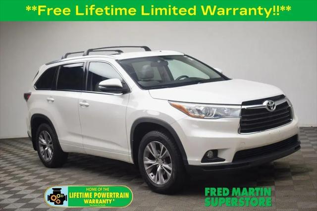 2015 Toyota Highlander XLE V6 for sale in Norton, OH