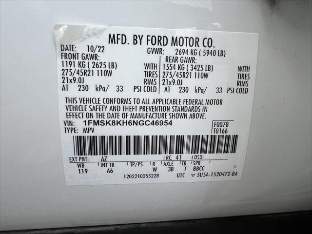 2022 Ford Explorer ST-Line