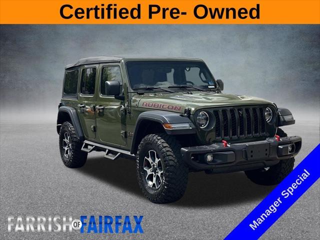 2021 Jeep Wrangler Unlimited Rubicon 4x4 2021 Jeep Wrangler Unlimited Rubicon 4x4