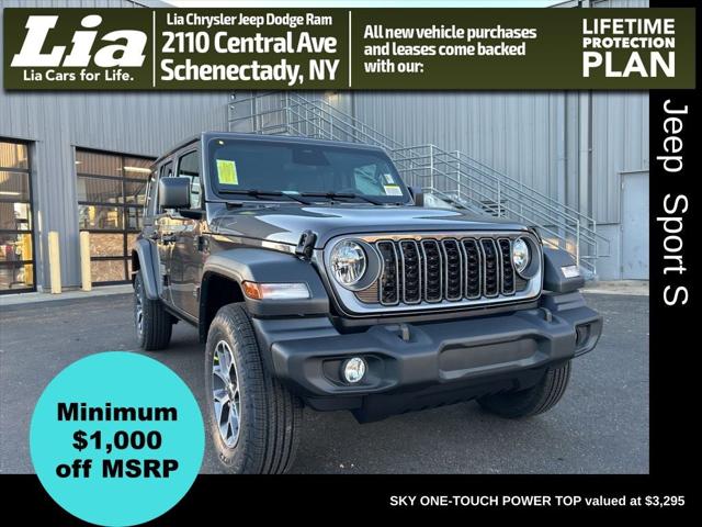 2026 Jeep Wrangler WRANGLER 4-DOOR SPORT S 2026 Jeep Wrangler WRANGLER 4-DOOR SPORT S