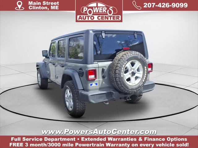 2020 Jeep Wrangler Sport S 4x4