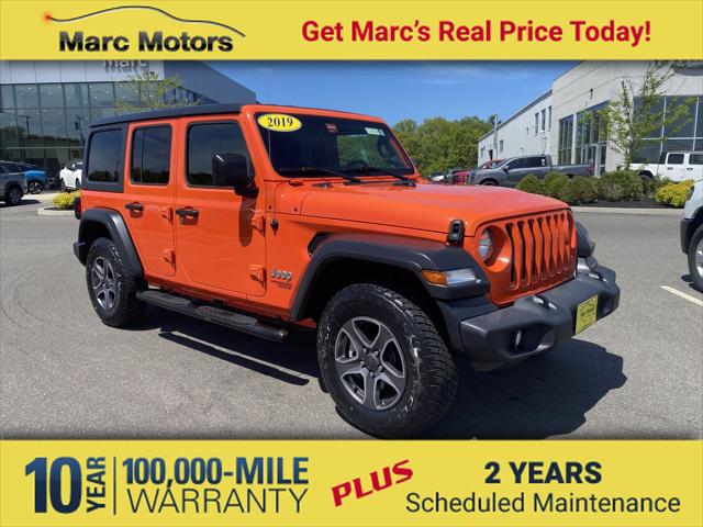 2019 Jeep Wrangler Unlimited Sport S 4x4 for sale in Sanford, ME